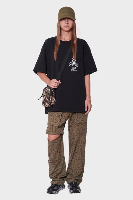 women#@Футболка M-044-SYS чорна, купити онлайн в магазині.