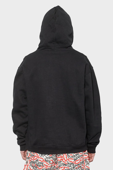 women#@Худі MINI EMBROIDERED LOGO чорне