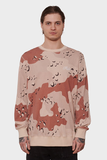 men#@Світшот WAFFLE KNIT бежевий, купити онлайн в магазині.