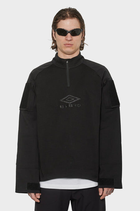 men#@Кофта TACTICAL HALF ZIP чорна