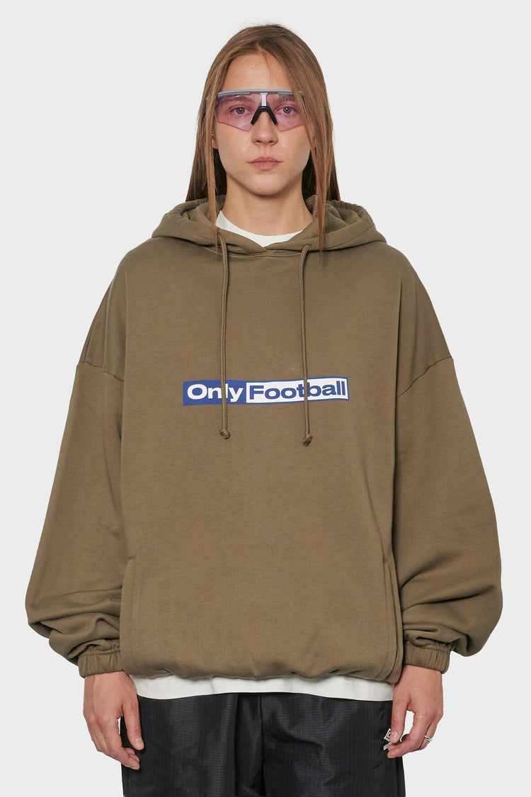 women#@Худі ONLY FOOTBALL MASK зелений