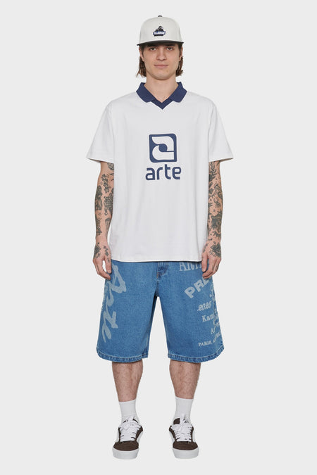 men#@Шорти ARTE PRINT сині