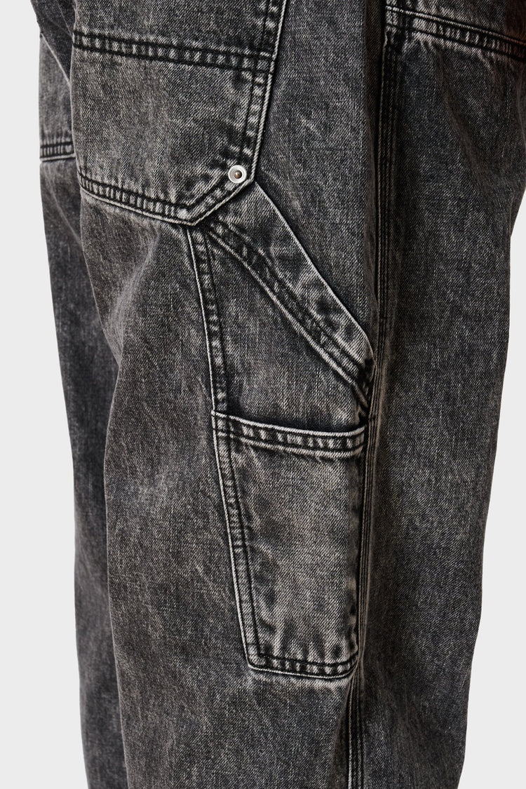 Джинси ACID WASH DENIM CARPENTER чорні, купити онлайн в магазині.