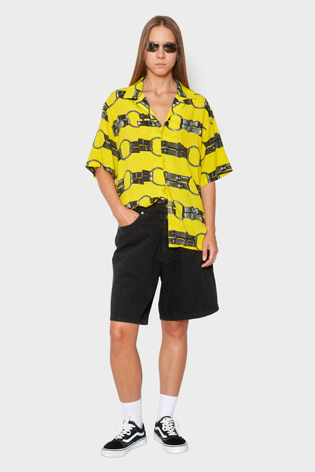 women#@Сорочка STRAPS жовта, купити онлайн в магазині.