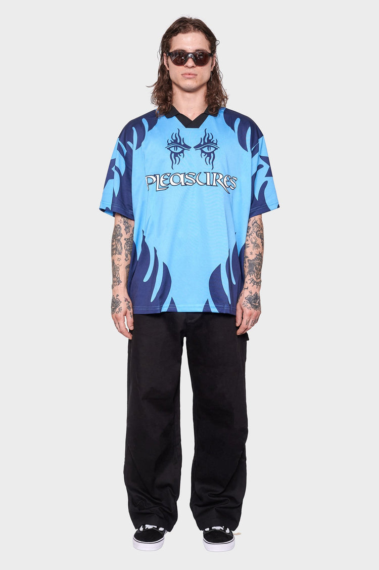 men#@Футбольне джерсі AFTERLIFE блакитне, купити онлайн в магазині.