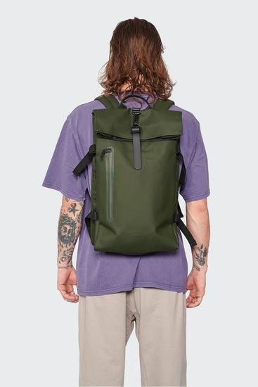 Рюкзак ROLLTOP RUCKSACK LARGE зелений, купити онлайн в магазині.