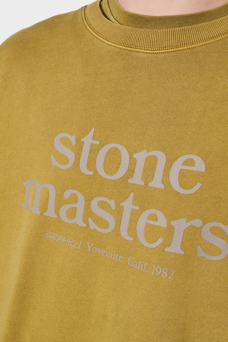 Світшот STONEMASTERS зелений від GRAMICCI купити онлайн у магазині NEWBORN K