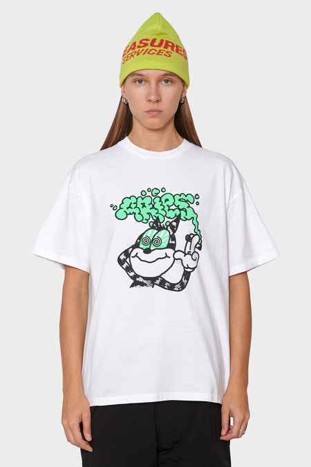 women#@Футболка STONED CAT біла, купити онлайн в магазині.