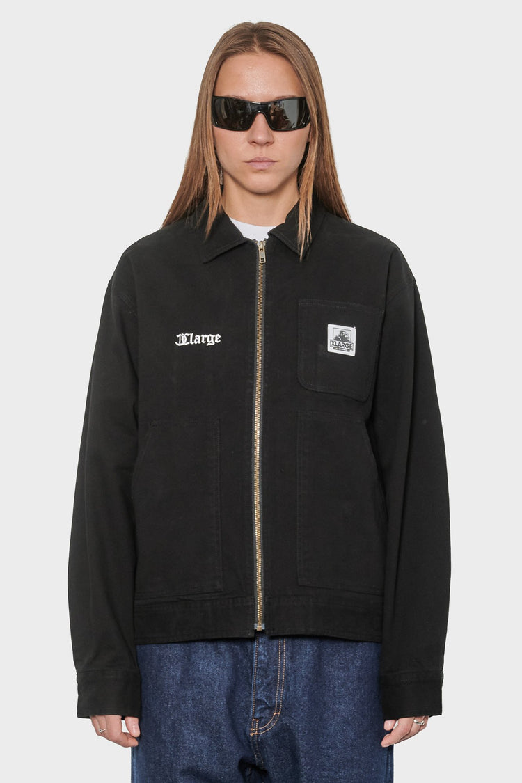 women#@Куртка EMBROIDERED WORK чорна