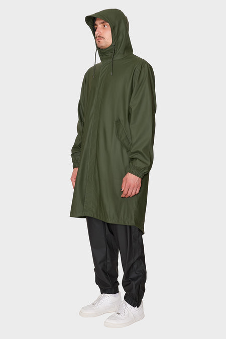 men#@Плащ-дощовик FISHTAIL PARKA зелена, купити онлайн в магазині.