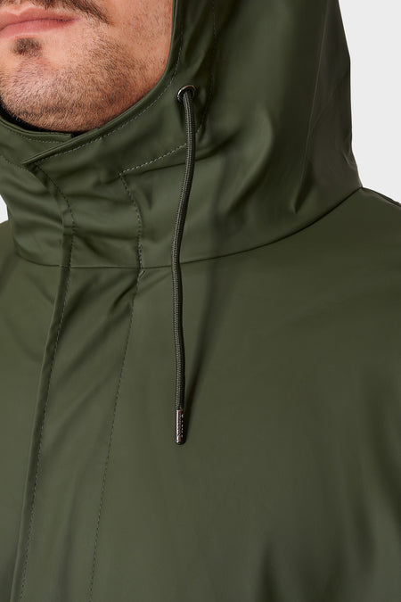 Плащ-дощовик FISHTAIL PARKA зелена, купити онлайн в магазині.