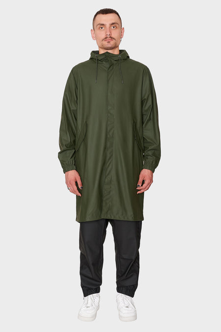 men#@Плащ-дощовик FISHTAIL PARKA зелена, купити онлайн в магазині.