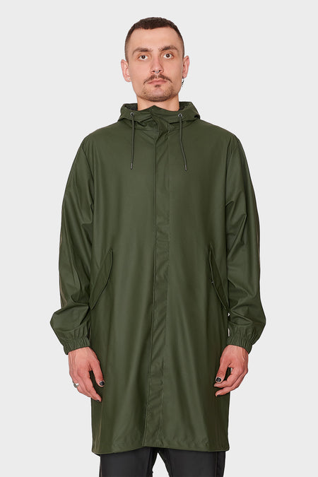 men#@Плащ-дощовик FISHTAIL PARKA зелена, купити онлайн в магазині.