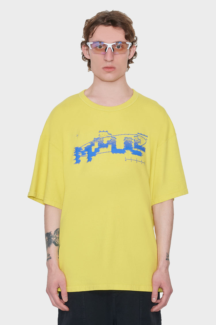 Футболка CHAIN OVERSIZE жовта, купити онлайн в магазині.