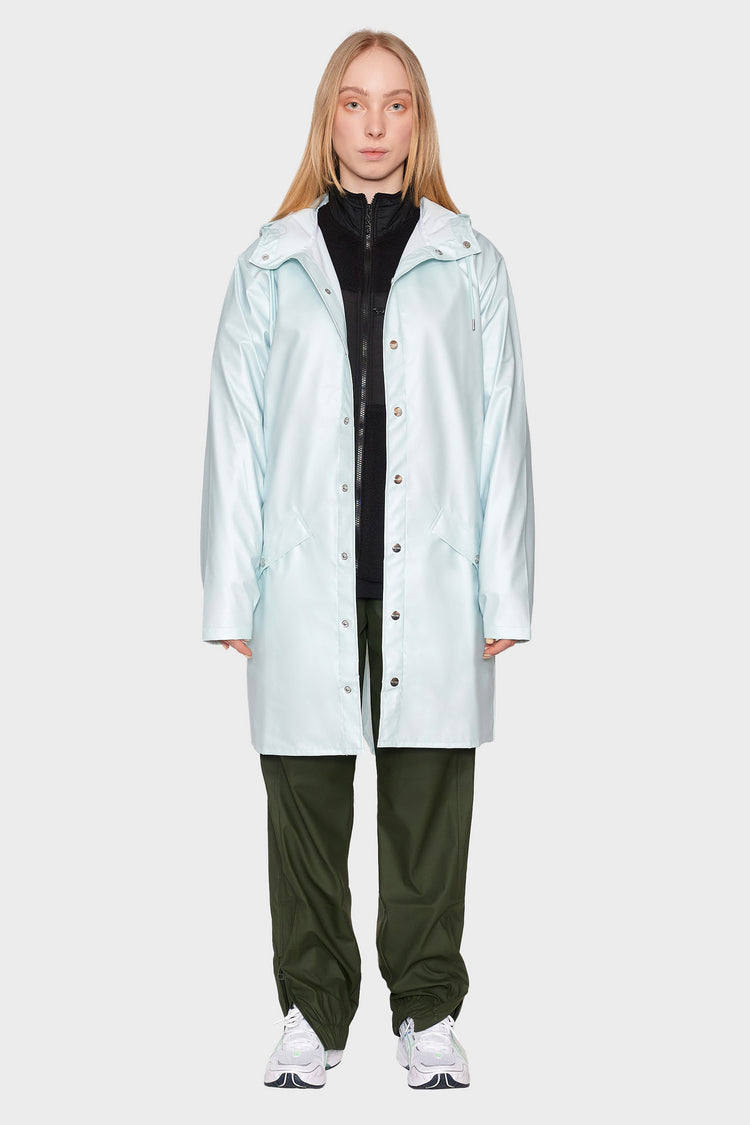 women#@Куртка-дощовик LONG JACKET блакитний, купити онлайн в магазині.