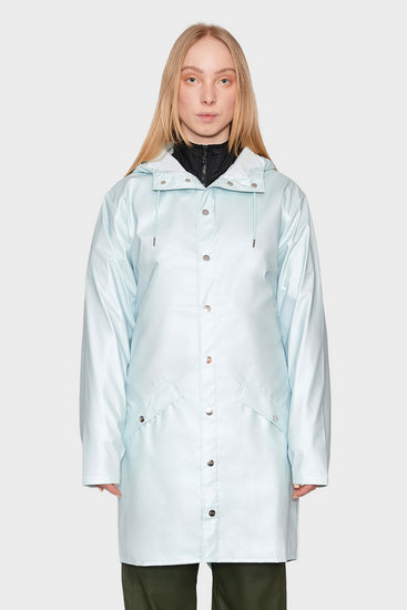 women#@Куртка-дощовик LONG JACKET блакитний, купити онлайн в магазині.
