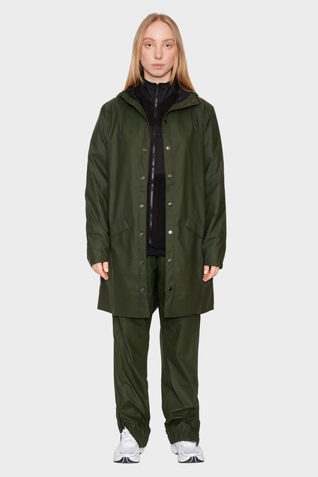 women#@Плащ-дощовик FISHTAIL PARKA зелена, купити онлайн в магазині.