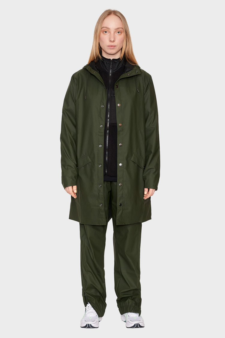 women#@Плащ-дощовик FISHTAIL PARKA зелена, купити онлайн в магазині.