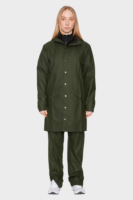 women#@Плащ-дощовик FISHTAIL PARKA зелена, купити онлайн в магазині.