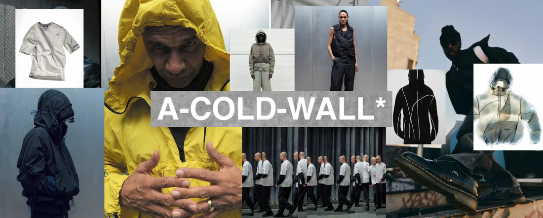 A-COLD-WALL* collage showing technical garments and urban aesthetic