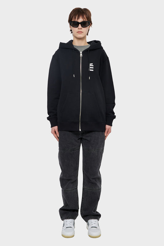 women#@Зіп-худі REGULAR ZIP чорний