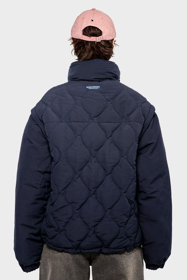women#@Куртка DETACHABLE SLEEVES QUILTED