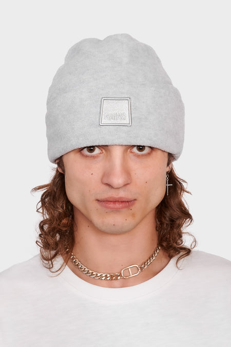 Шапка FLEECE BEANIE сіра, купити онлайн в магазині.