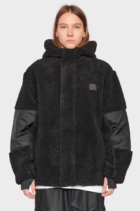 women#@Худі KOFU FLEECE чорний, купити онлайн в магазині.