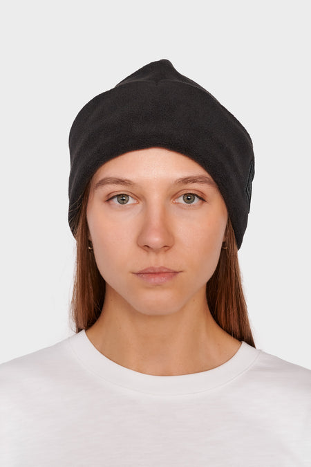 Шапка FLEECE BEANIE чорна, купити онлайн в магазині.