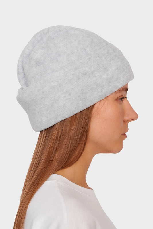 Шапка FLEECE BEANIE сіра, купити онлайн в магазині.