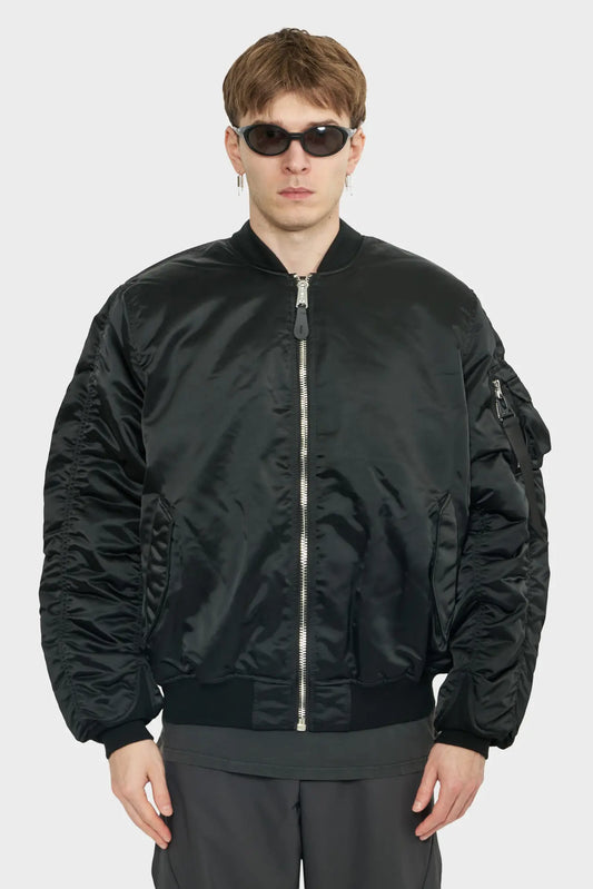 men#@Куртка MA-1 UV чорна