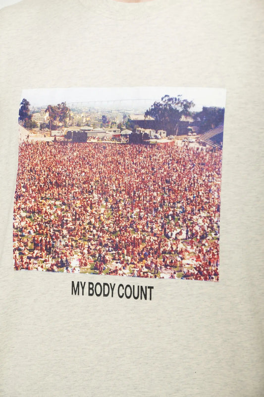 Футболка MY BODY COUNT сіра