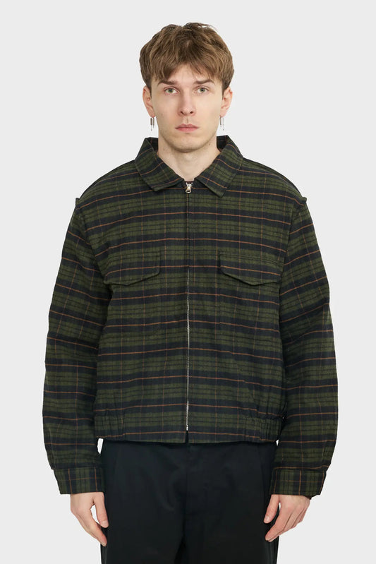 men#@Куртка STAY PLAID чорна