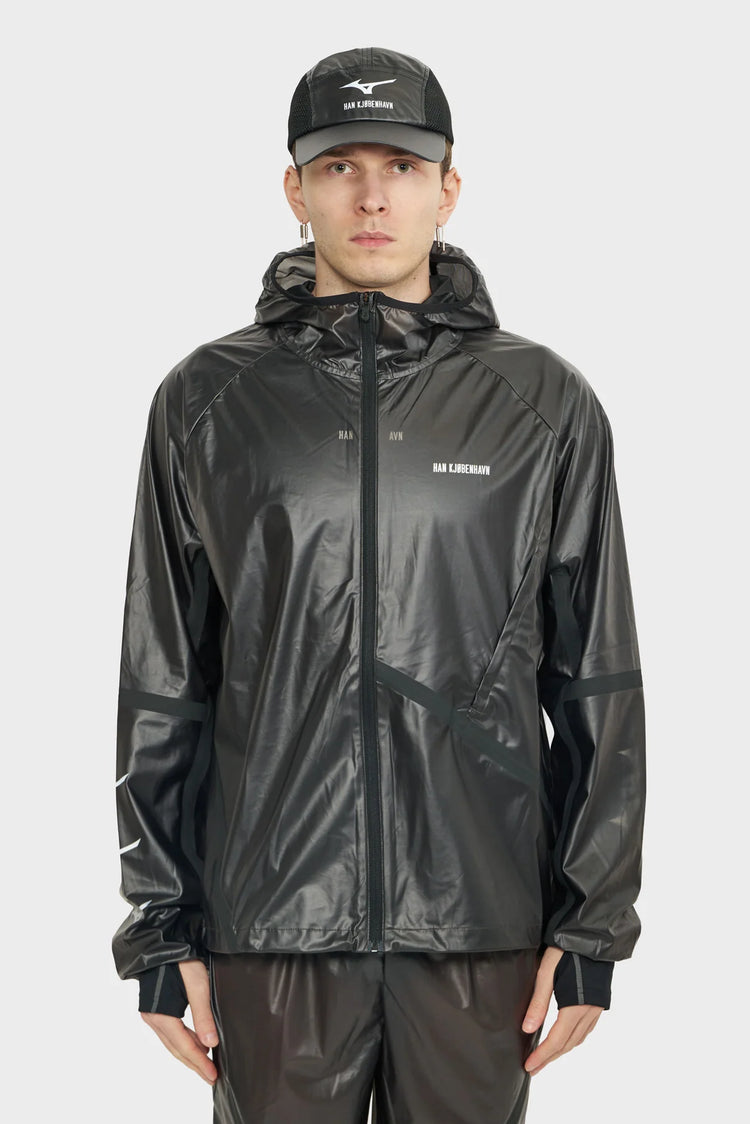 men#@Куртка HK X MIZUNO JACKET MATT чорна
