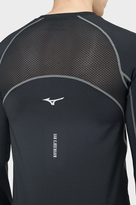 Лонгслів HK X MIZUNO LONGSLEEVE чорний