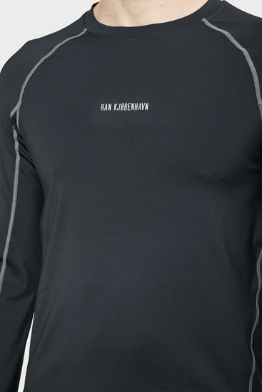 Лонгслів HK X MIZUNO LONGSLEEVE чорний Photo 7