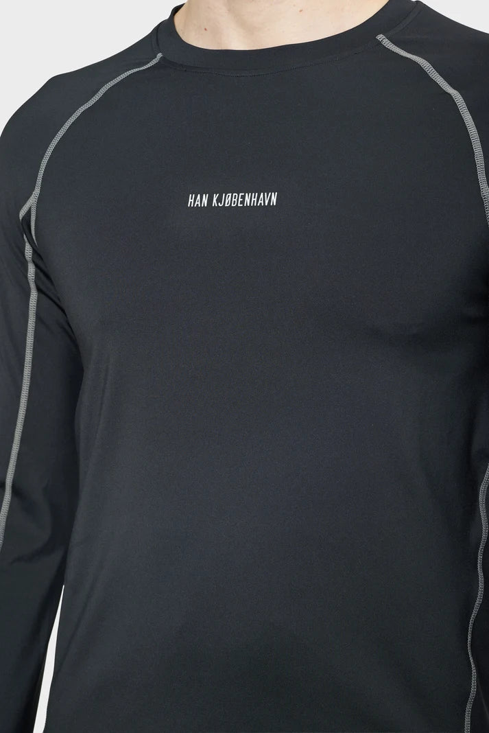 Лонгслів HK X MIZUNO LONGSLEEVE чорний