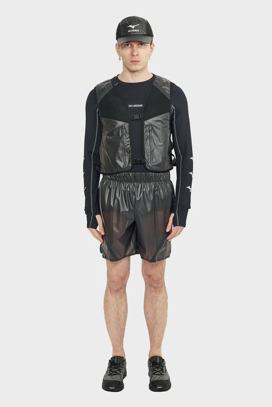 men#@Жилет HK X MIZUNOTECH GILET MATT чорний