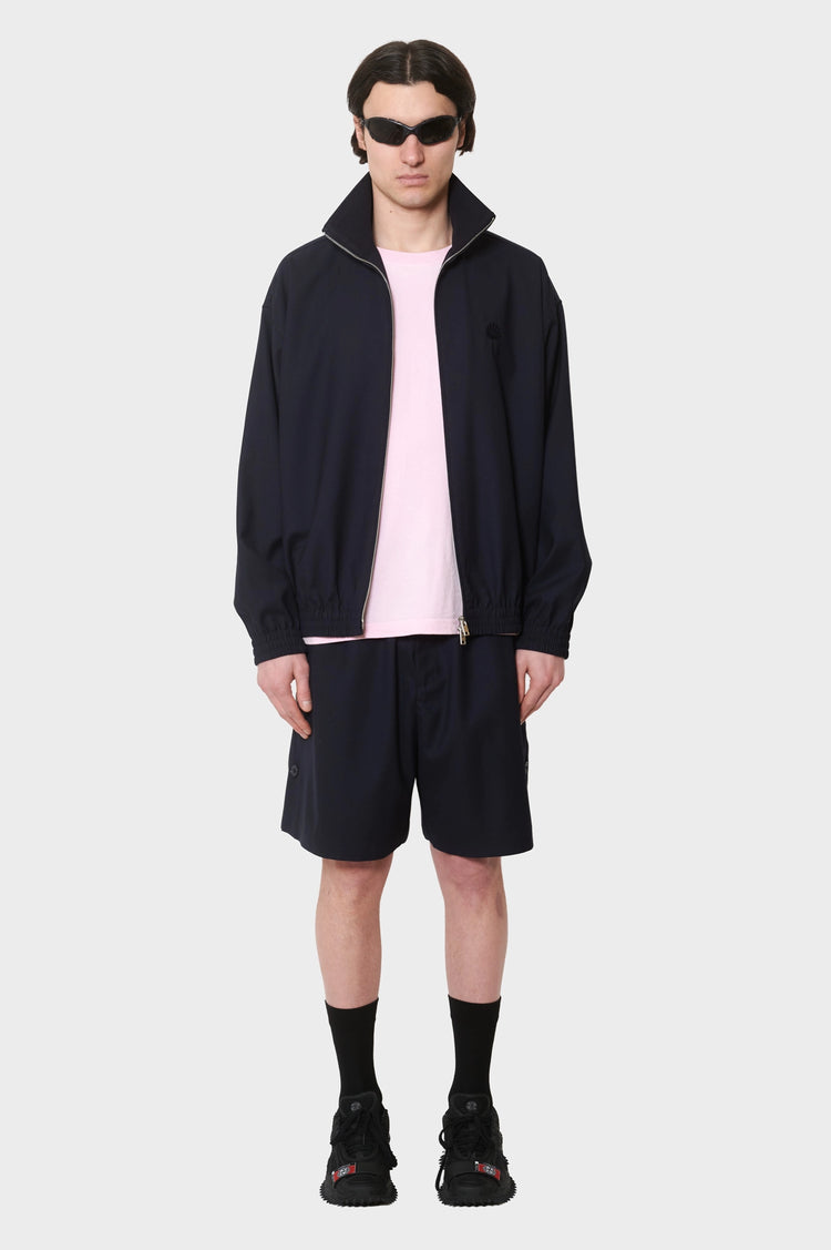 men#@Куртка WOOL TRACK JACKET чорна