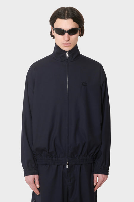 men#@Куртка WOOL TRACK JACKET чорна