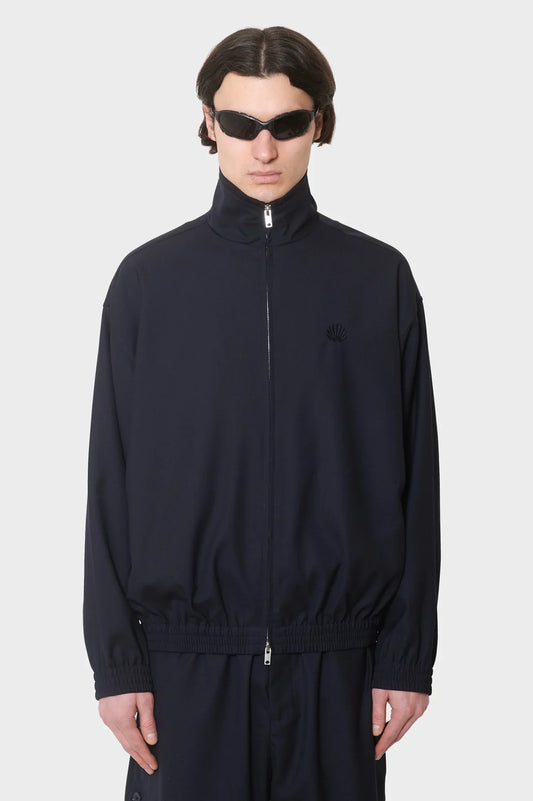 men#@Куртка WOOL TRACK JACKET чорна