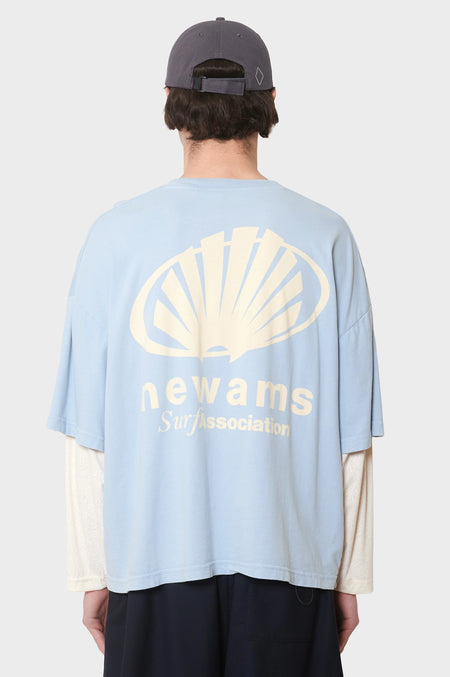 men#@Лонгслів CORPORATE LOGO блакитний