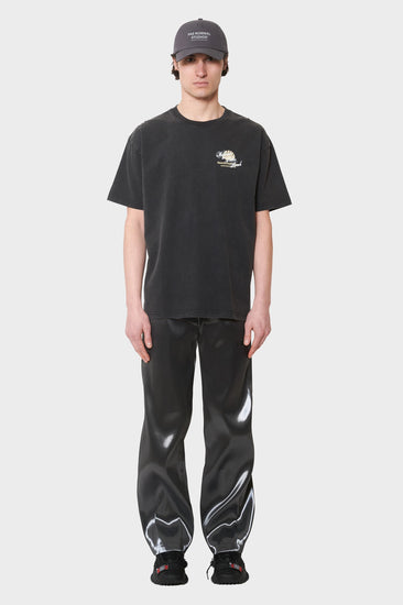 men#@Футболка WELCOME TO PALMBEACH чорна