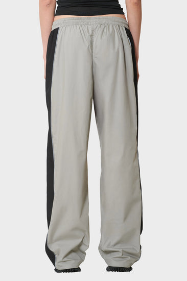 women#@Штани OVERSIZE TRACK сірі