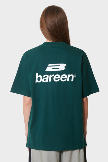 women#@Футболка BOX FIT зелена