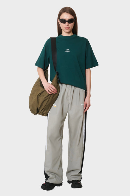 women#@Футболка BOX FIT зелена