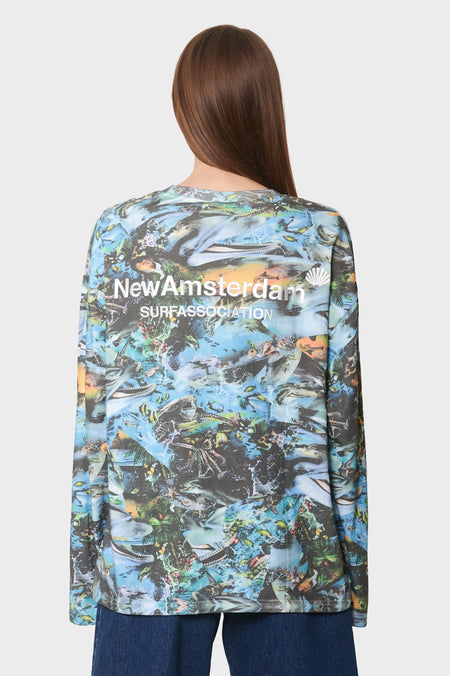 women#@Лонгслів DOLPHIN різнокольоровий