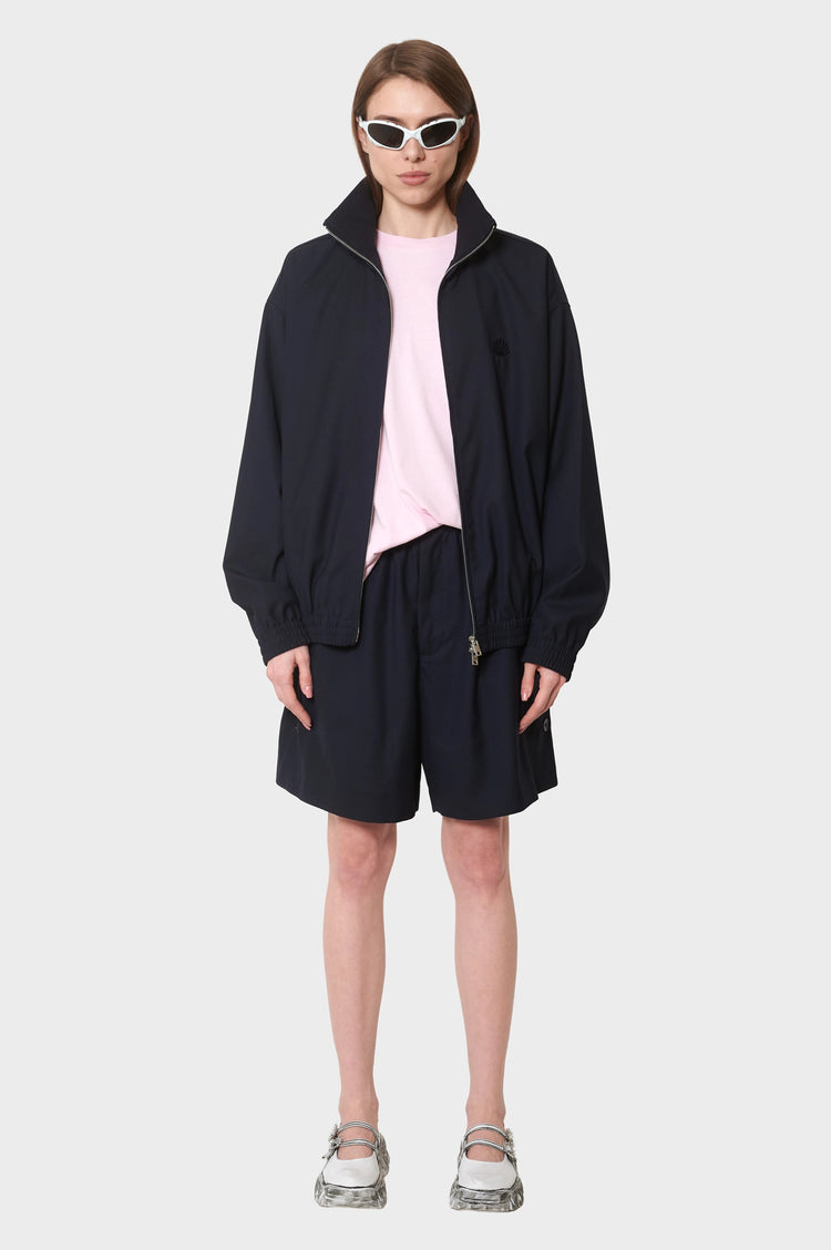 women#@Куртка WOOL TRACK JACKET чорна