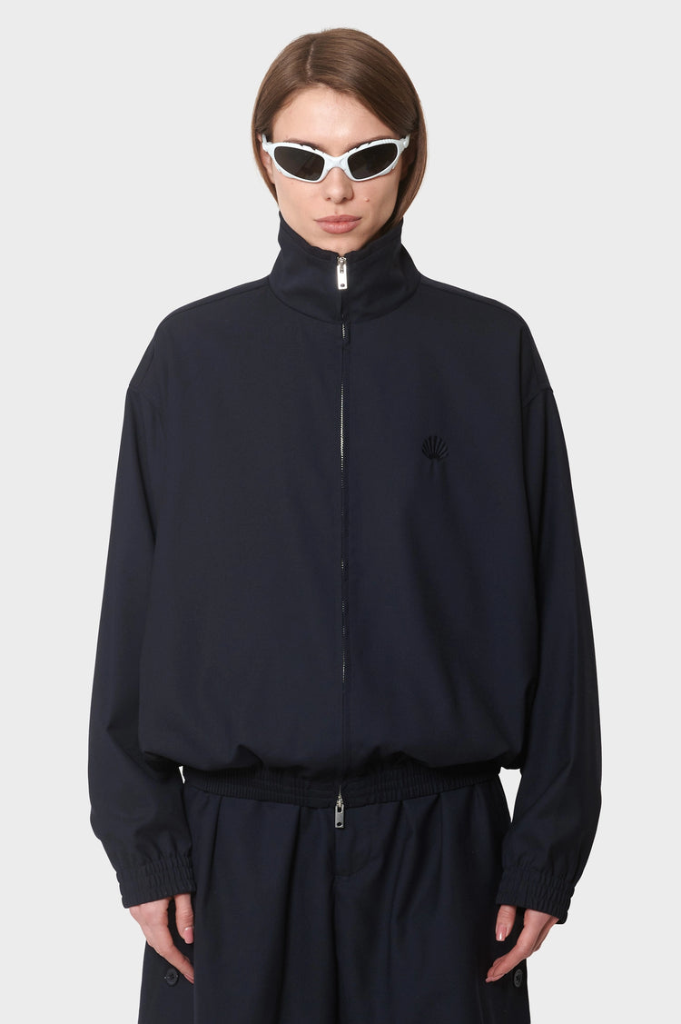 women#@Куртка WOOL TRACK JACKET чорна