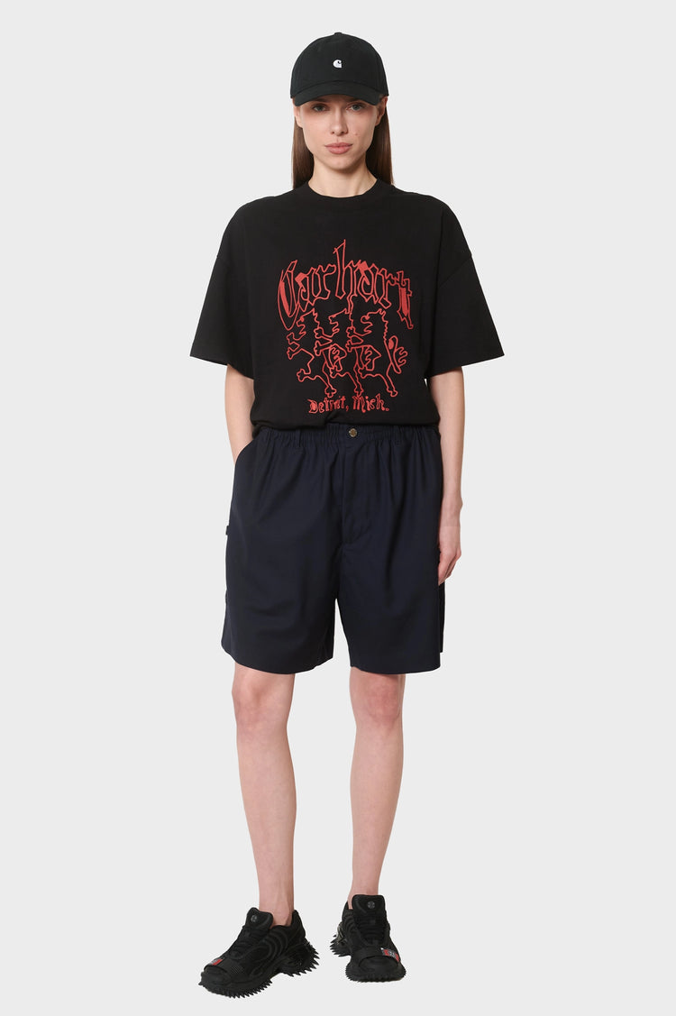 women#@Футболка HACKWORK чорна